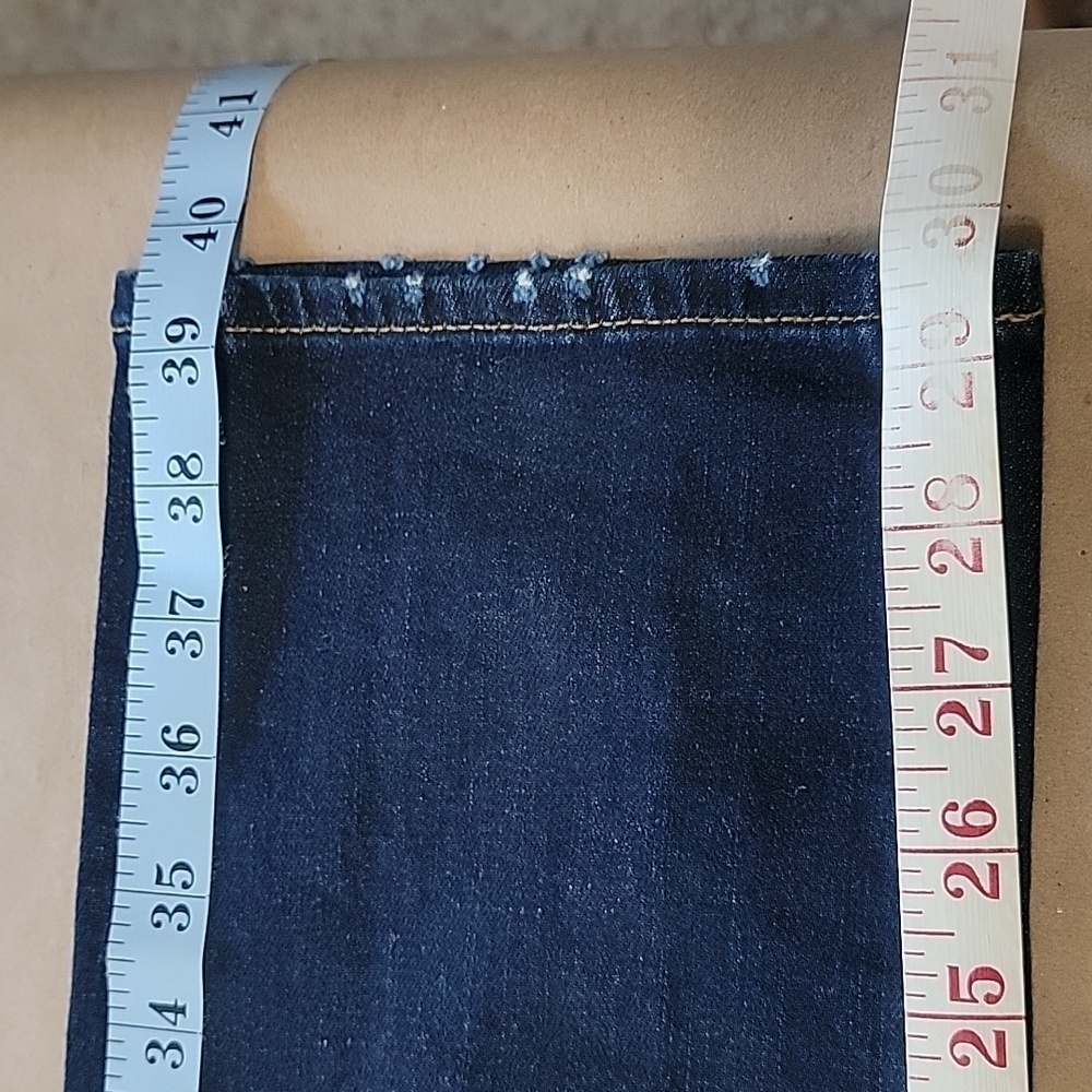 American Eagle Slim Straight Dark Wash, Size 32x32, Dark Wash, Excellent Cond. - Picture 6 of 13